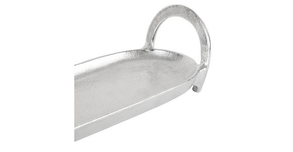 DEKOSCHALE - Nickelfarben, Design, Metall (65/13/8,5cm) - Ambia Home