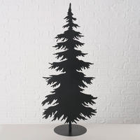 DEKOWEIHNACHTSBAUM  - Schwarz, Basics, Metall (115cm) - X-Mas