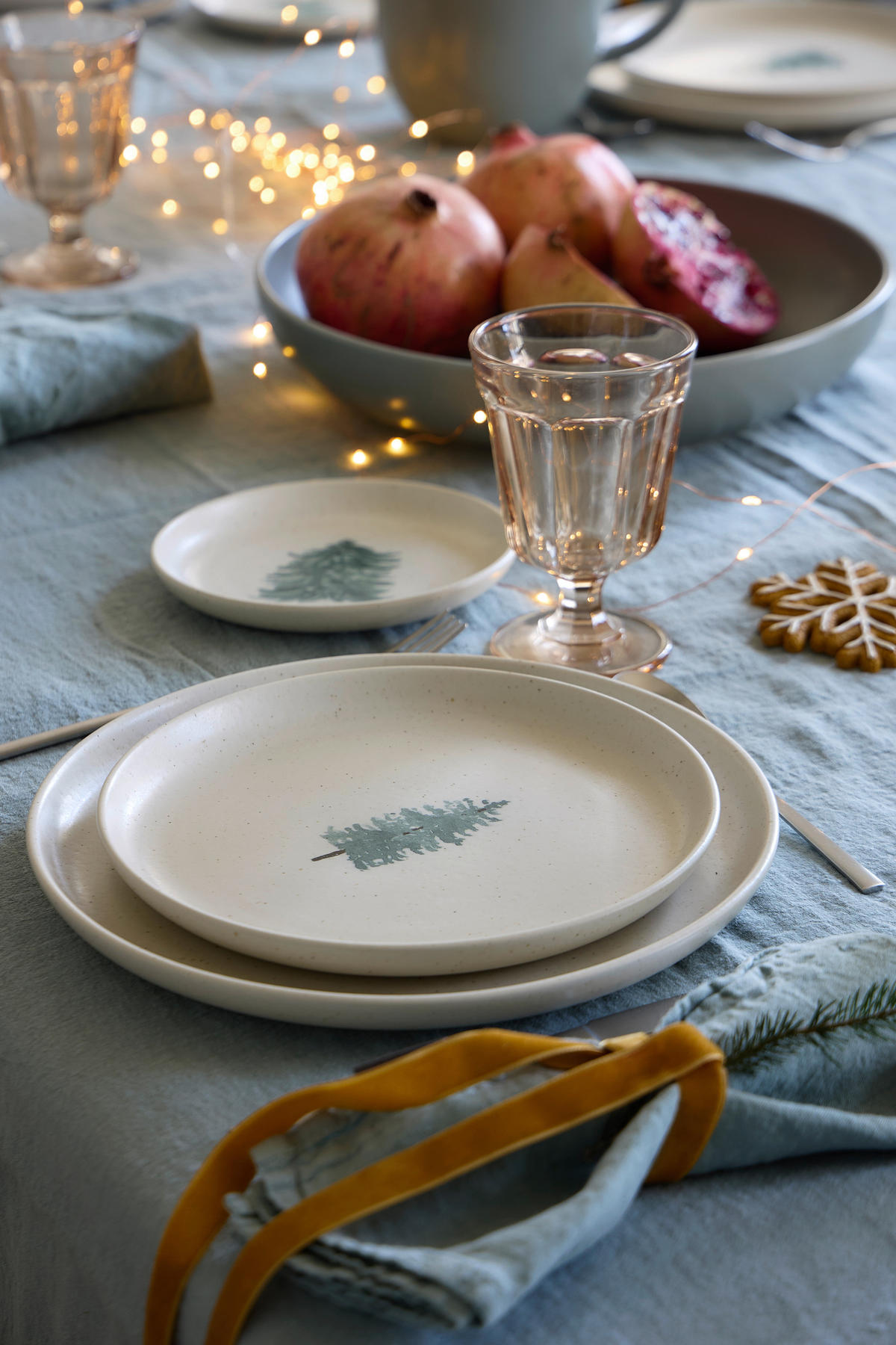 DESSERTTELLERSET Creme, Waldgrün 4-teilig 16 cm PACIFICA  - Waldgrün/Creme, Basics, Keramik (16cm) - Costa Nova