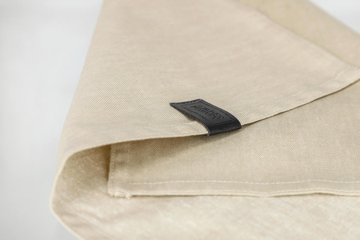 STOFFSERVIETTE 40/40 cm   - Sandfarben, Basics, Textil (40/40cm) - Schöner Wohnen