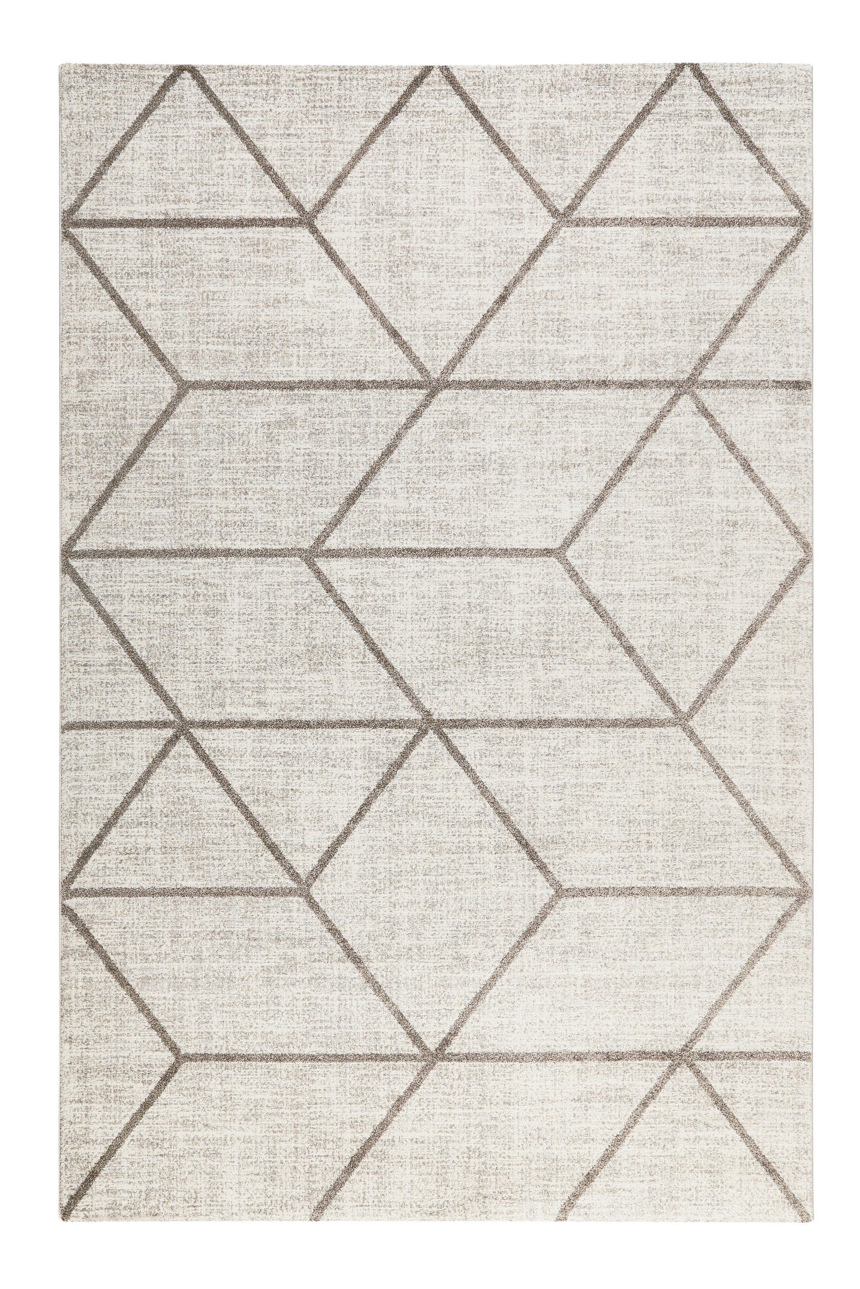 WEBTEPPICH 160/225 cm Bossa Lounge Taupe, Beige  - Taupe/Beige, Design, Textil (160/225cm) - WECON HOME