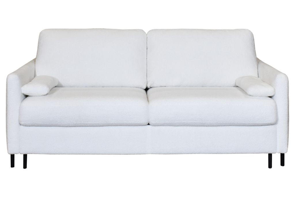 TROSJED drvo, metal, plastika, tekstil, drvni materijal  bijela    - bijela/crna, Moderno, drvni materijal/drvo (176/85/100cm)