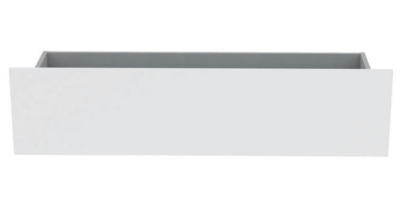 SCHUBLADE 91/22/37 cm Weiß  - Weiß, KONVENTIONELL, Holzwerkstoff (91/22/37cm) - Hom`in
