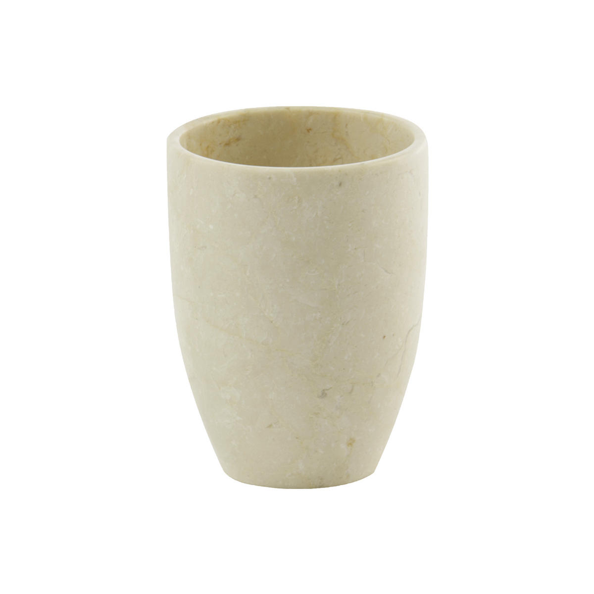 ZAHNPUTZBECHER Lux  - Creme, Basics, Stein (7.5/10cm) - Aquanova
