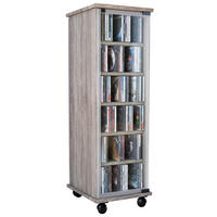 CD-REGAL - Eichefarben, Konventionell, Glas/Holzwerkstoff (31/97,5/35cm) - MID.YOU