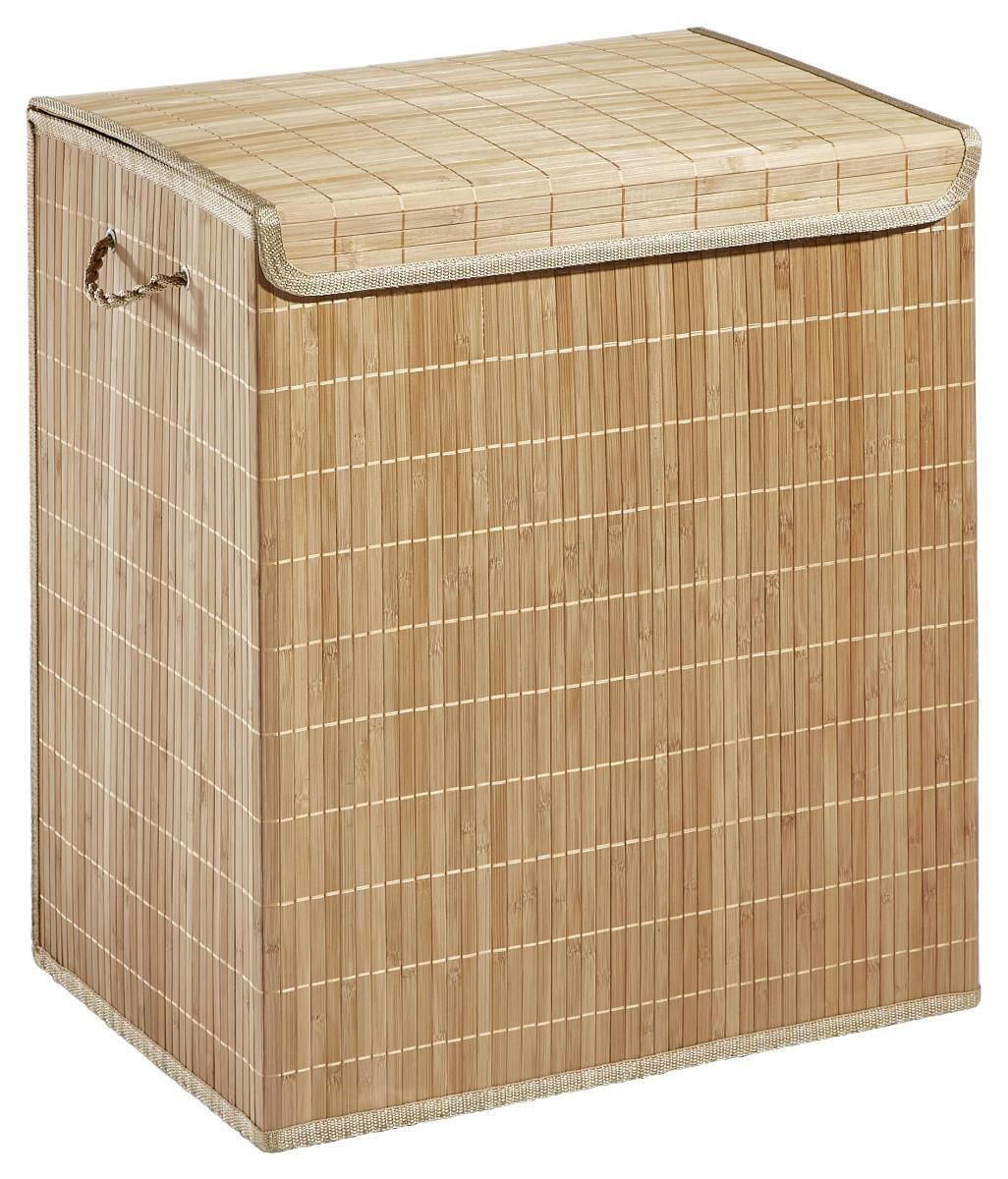 WÄSCHEKORB - Naturfarben, Basics, Holz (51/37/56cm) - Landscape