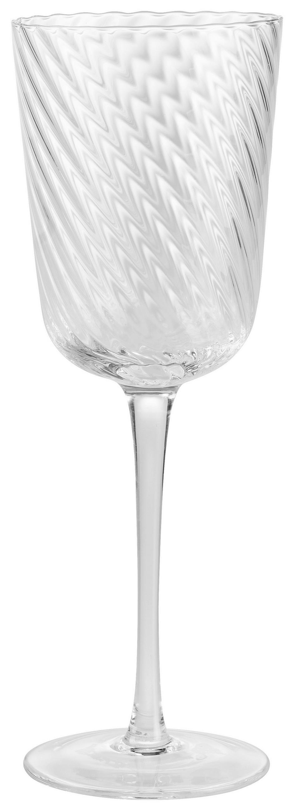 SKLENICE NA BÍLÉ VÍNO - čiré, Trend, sklo (8,5/24cm) - Novel