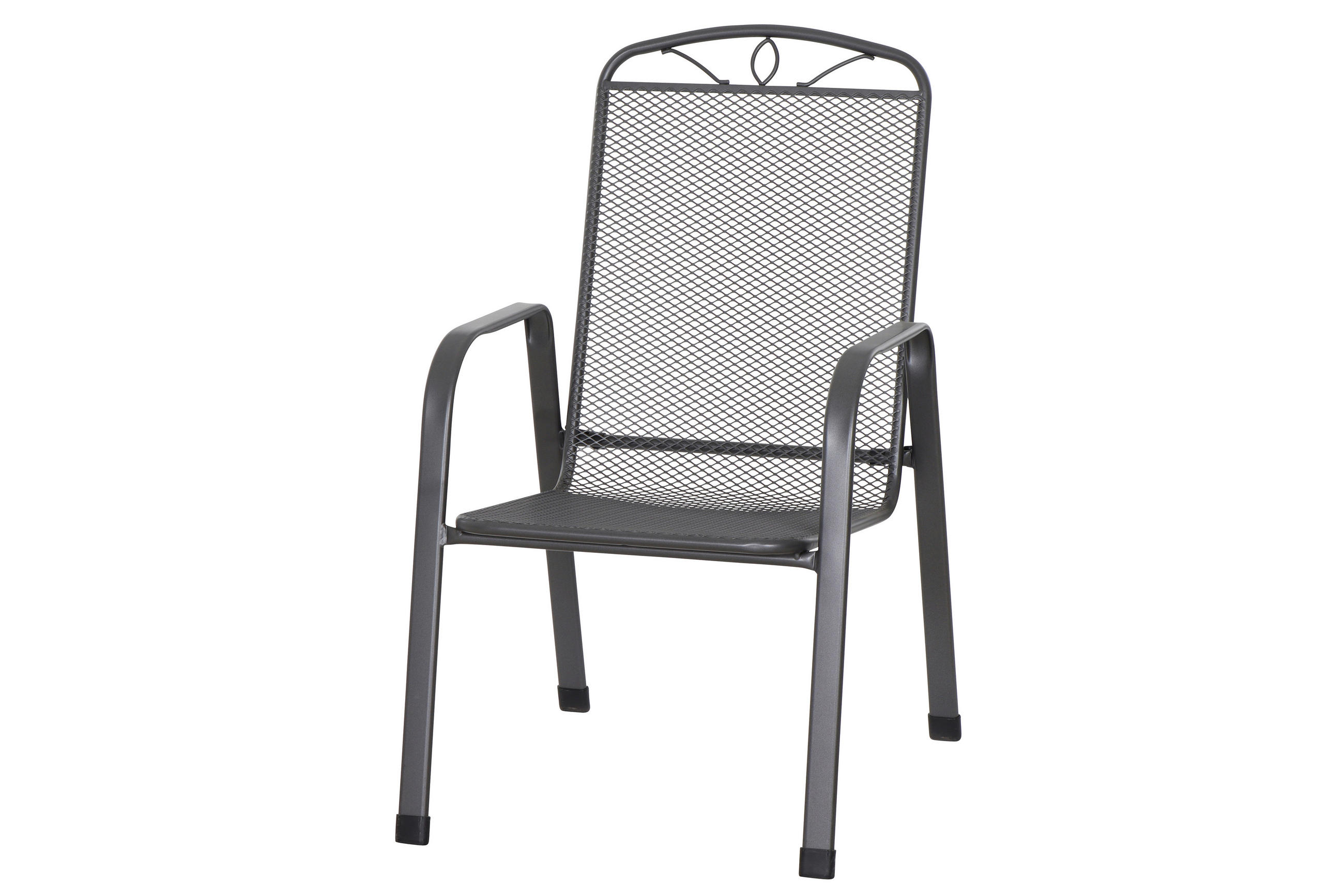 GARTENSESSEL-SET Metall Anthrazit  - Anthrazit, Basics, Metall (57/94/75cm) - Siena Garden