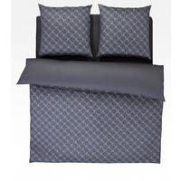 WENDEBETTWÄSCHE Cornflower Gradiant Makosatin 200/200 cm  - Graphitfarben, Basics, Textil (200/200cm) - Joop!