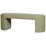 SITZBANK 130/46/46 cm Chenille Olivgrün  - Olivgrün, Design, Textil (130/46/46cm) - Carryhome