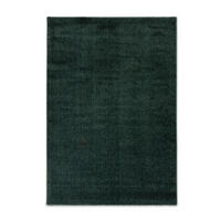 WEBTEPPICH 80/150 cm Pure Dunkelgrün rechteckig  - Dunkelgrün, Basics, Textil (80/150cm) - Schöner Wohnen