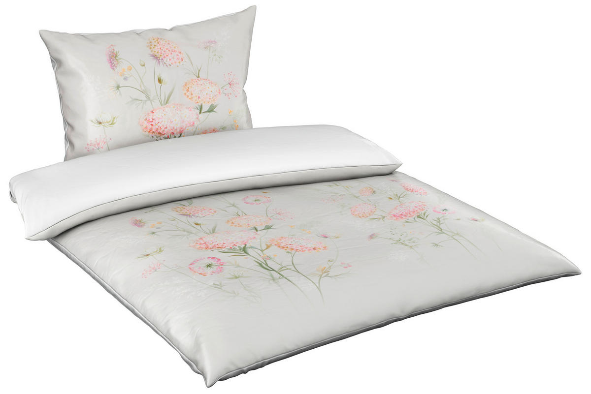 BETTWÄSCHE Frühjahr/Sommer 2024 Samt 140/200 cm  - Gelb/Beige, KONVENTIONELL, Textil (140/200cm) - Fleuresse