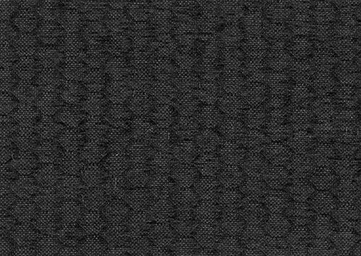 RÉCAMIERE in Flachgewebe Schwarz  - Schwarz, Design, Holz/Textil (205/87/94cm) - Bali