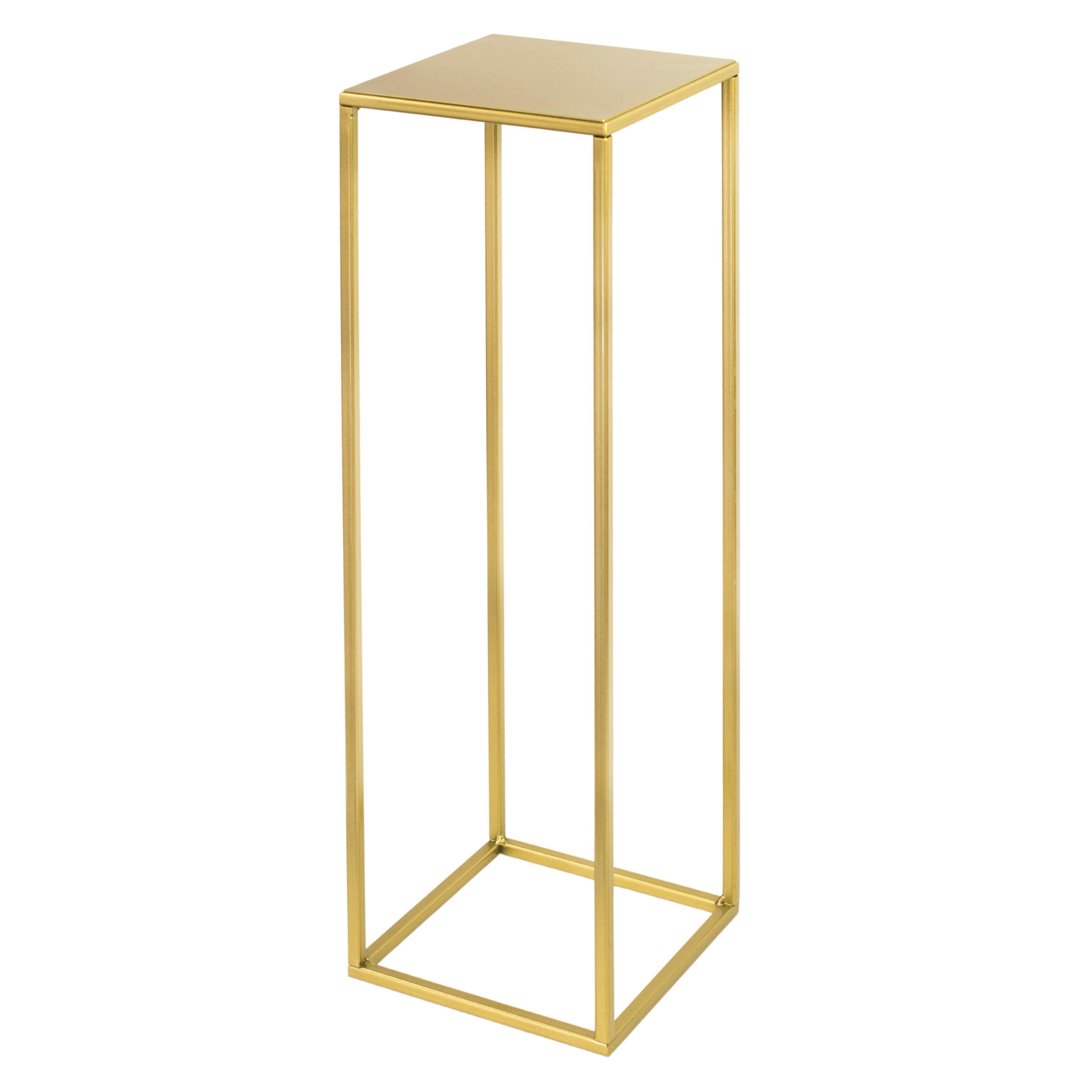 BLUMENSTÄNDER in Metall  - Goldfarben, Basics, Metall (19/62/19cm)
