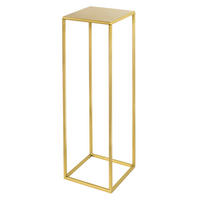 BLUMENSTÄNDER in Metall  - Goldfarben, Basics, Metall (19/62/19cm)
