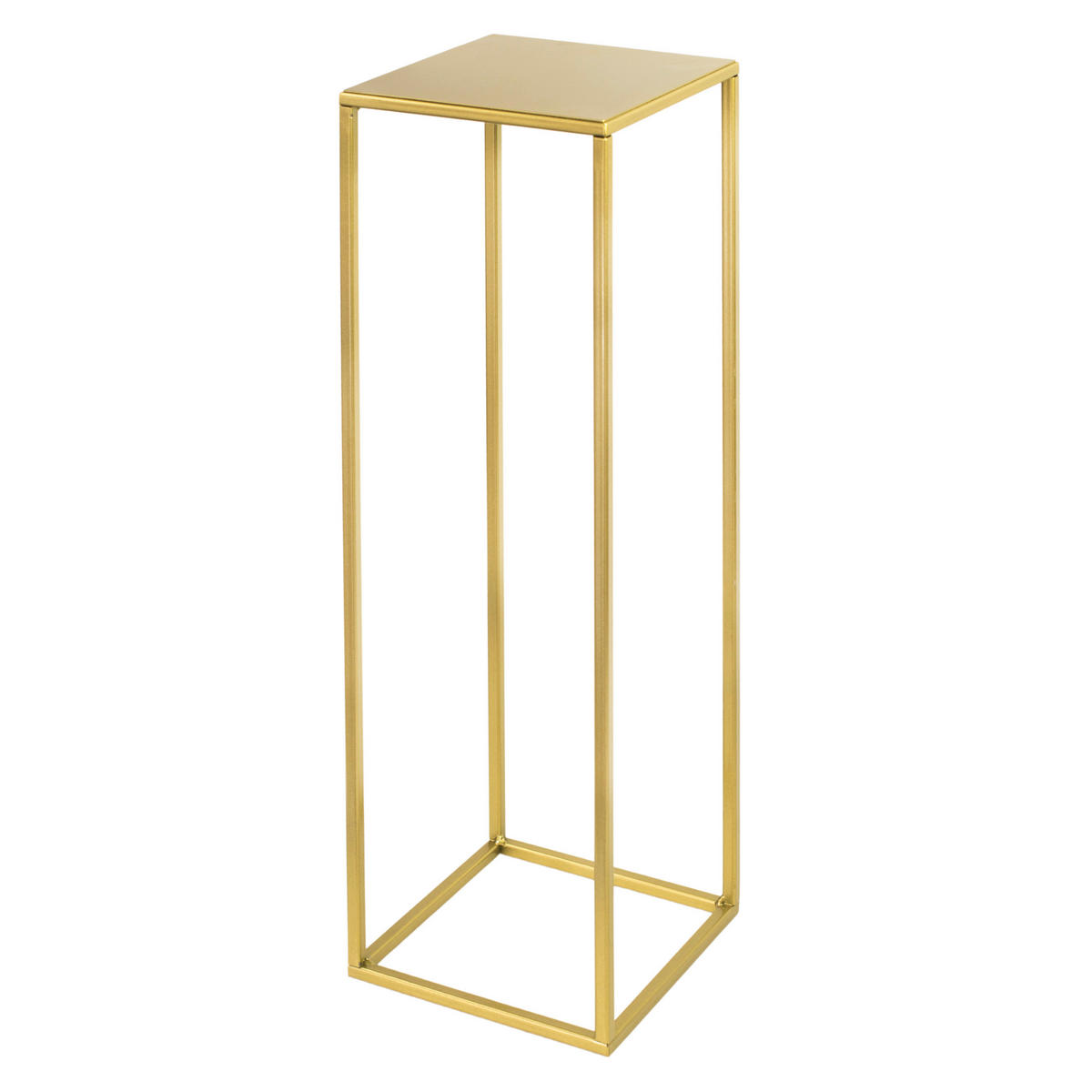 BLUMENSTÄNDER in Metall  - Goldfarben, Basics, Metall (19/62/19cm)