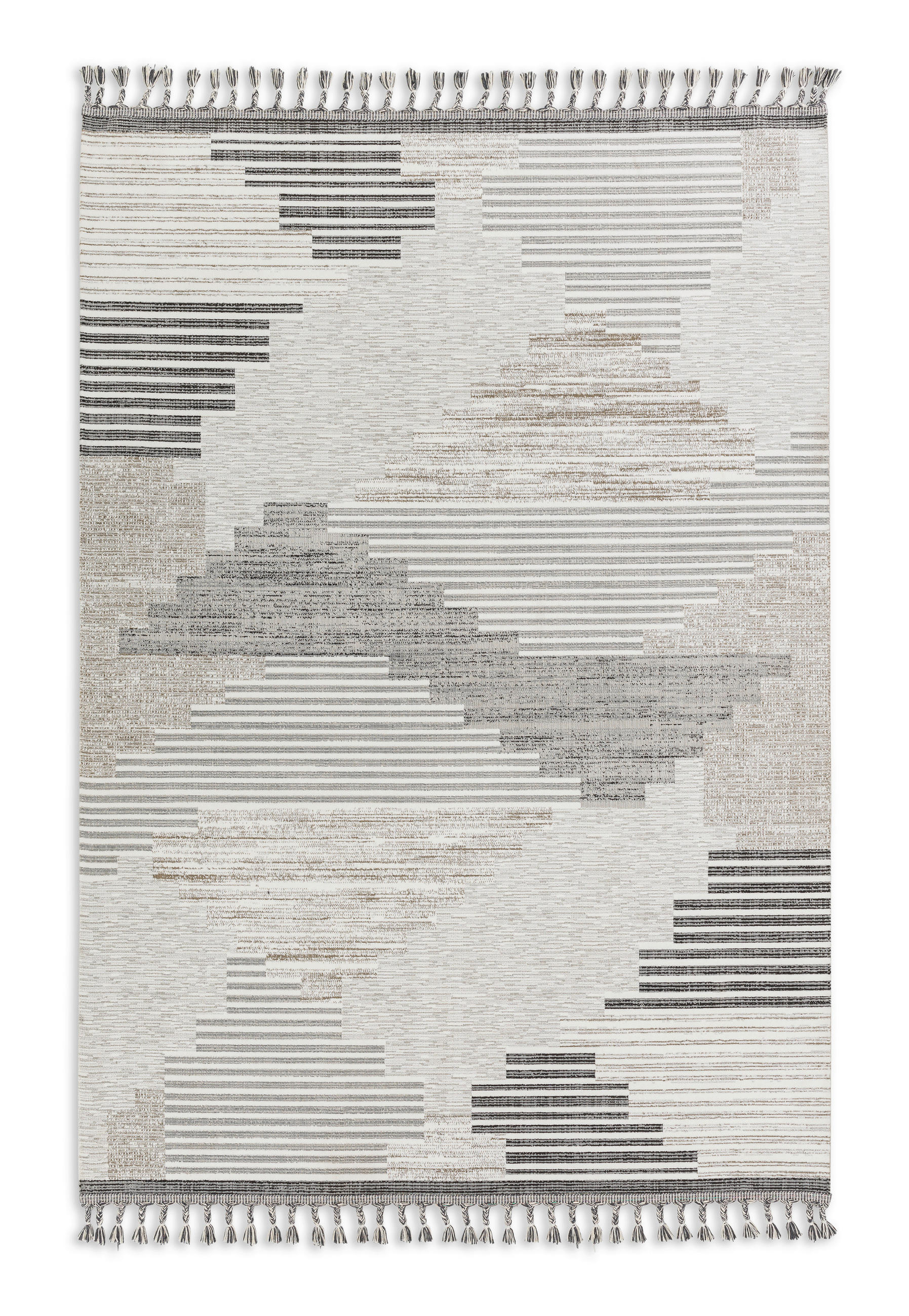 WEBTEPPICH 80/150 cm Ravenna Hellgrau  - Hellgrau, Design, Textil (80/150cm) - Novel