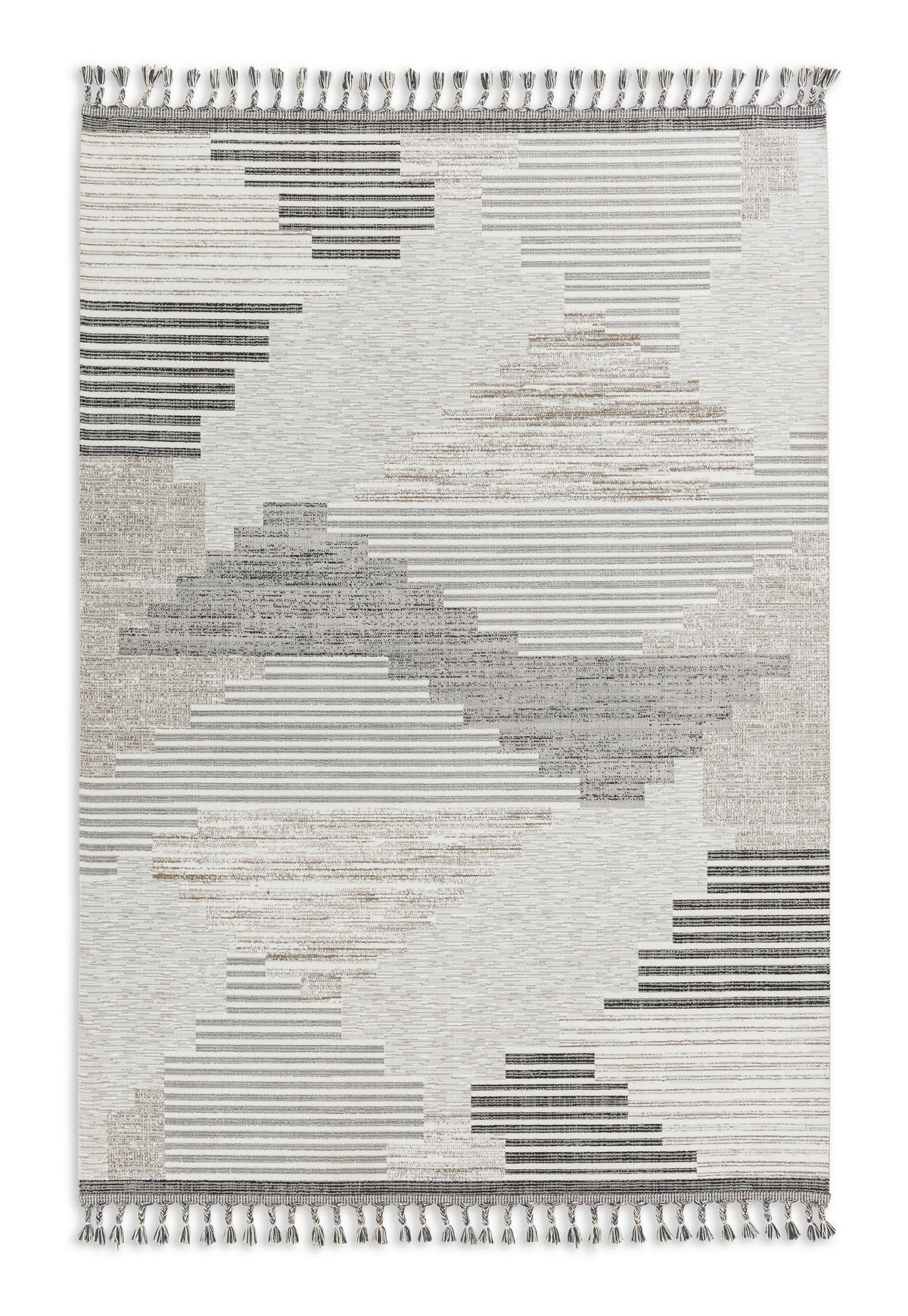 WEBTEPPICH 80/150 cm Ravenna Hellgrau  - Hellgrau, Design, Textil (80/150cm) - Novel