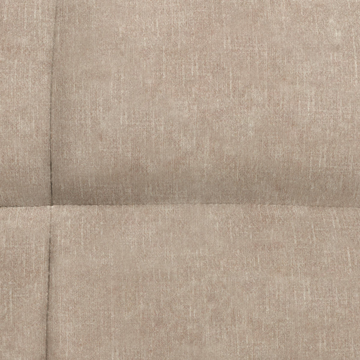 ECKSOFA in Velours Sandfarben  179/301 cm  - Sandfarben/Schwarz, Design, Textil/Metall (179/301cm) - Chilliano