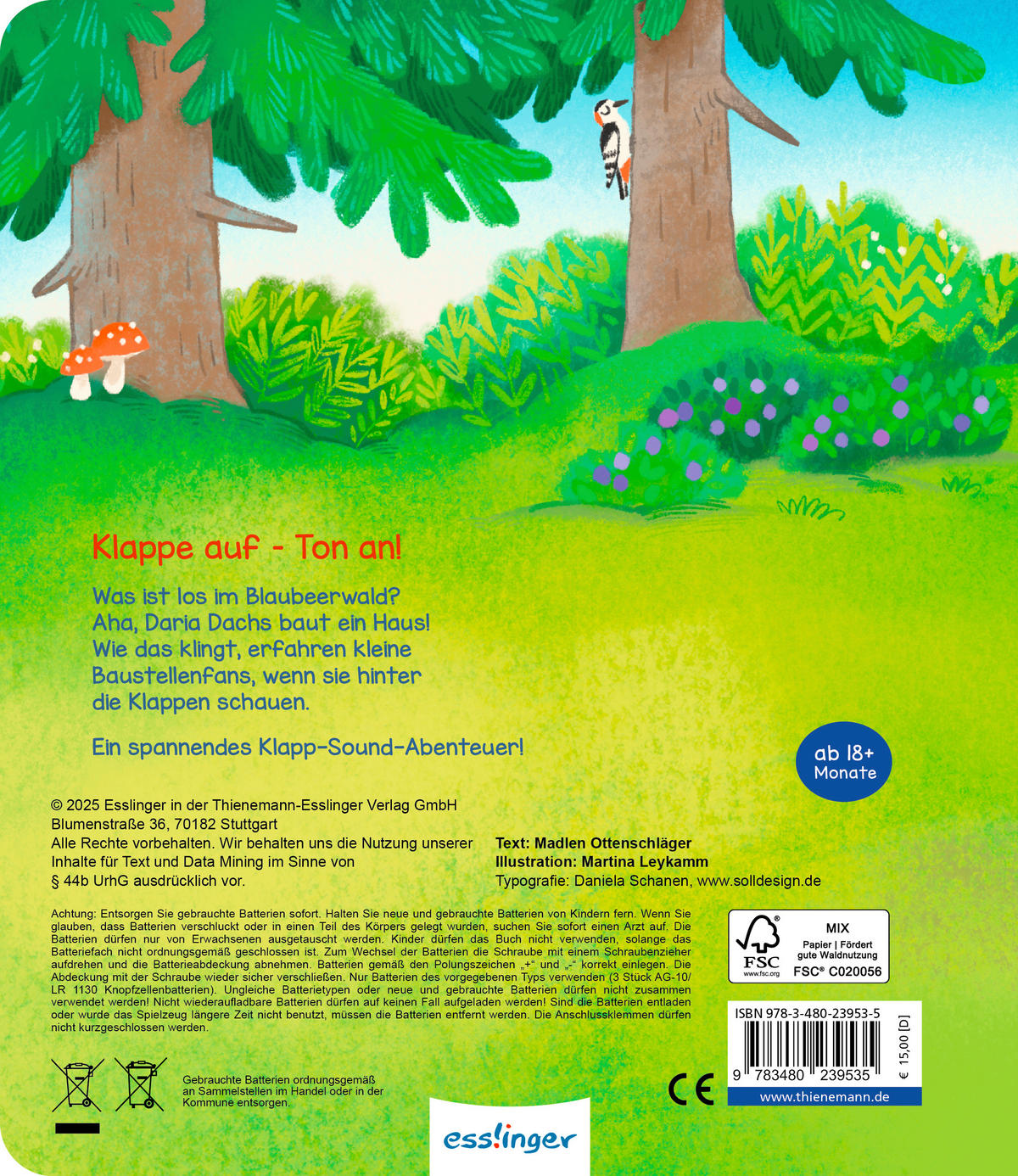 SOUNDBUCH  - Multicolor, Basics, Papier (22/19/1,8cm) - Carlsen