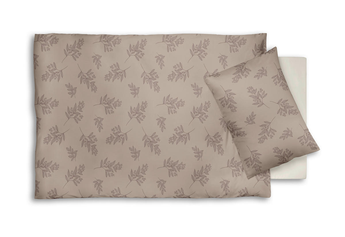 BETTWÄSCHE Lech Flanell 200/220 cm  - Sandfarben, Design, Textil (200/220cm) - Fleuresse