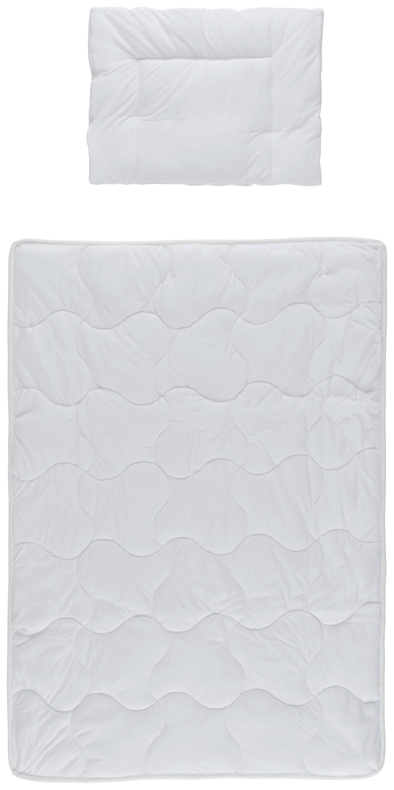 DEČJI SET ZA SPAVANJE  100/135 cm     - bela, Osnovno, tekstil (100/135cm) - Avelia