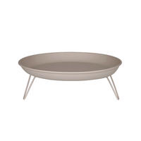 SERVIERTABLETT Metall  - Grau, Trend, Metall (30,5/10cm) - Ambia Home