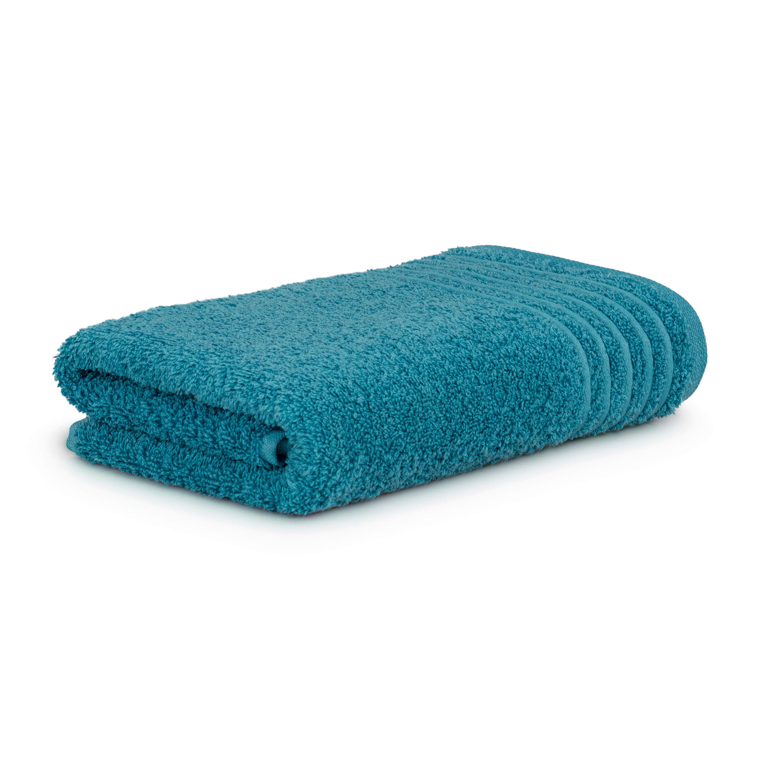 HANDTUCH NEW CLASSIC Türkis  - Türkis, Basics, Textil (50/100cm) - Moeve