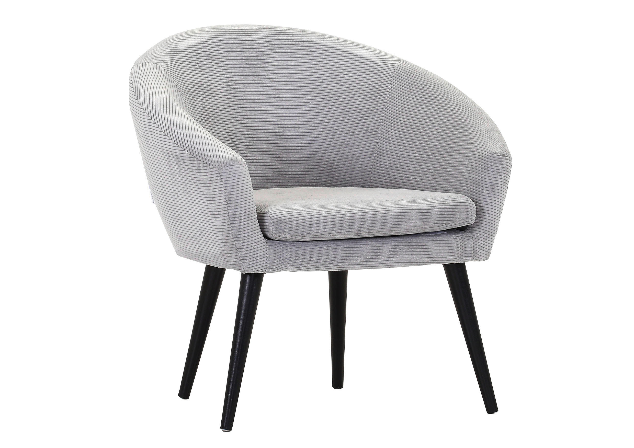 KRESLO, textil, sivá - čierna/sivá, Design, drevo/textil (73/73/66cm) - Niels Andersson