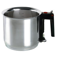 SIMMERTOPF Meine Küche 1,5 l  - Silberfarben/Schwarz, Basics, Kunststoff/Metall (16cm) - ELO