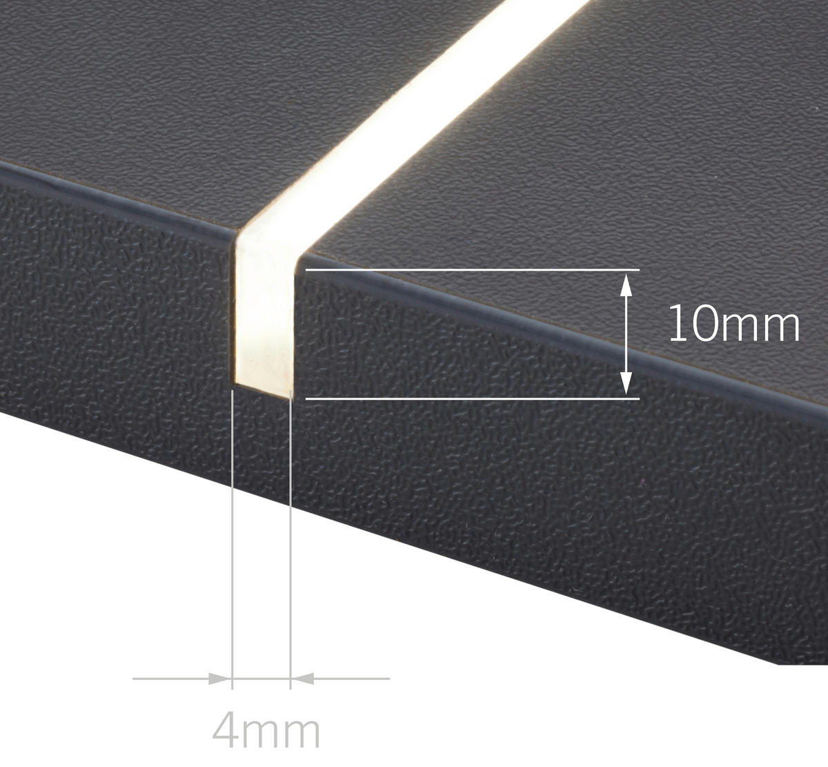 LICHTLEISTE - Weiß, Basics, Kunststoff (100cm) - HKT