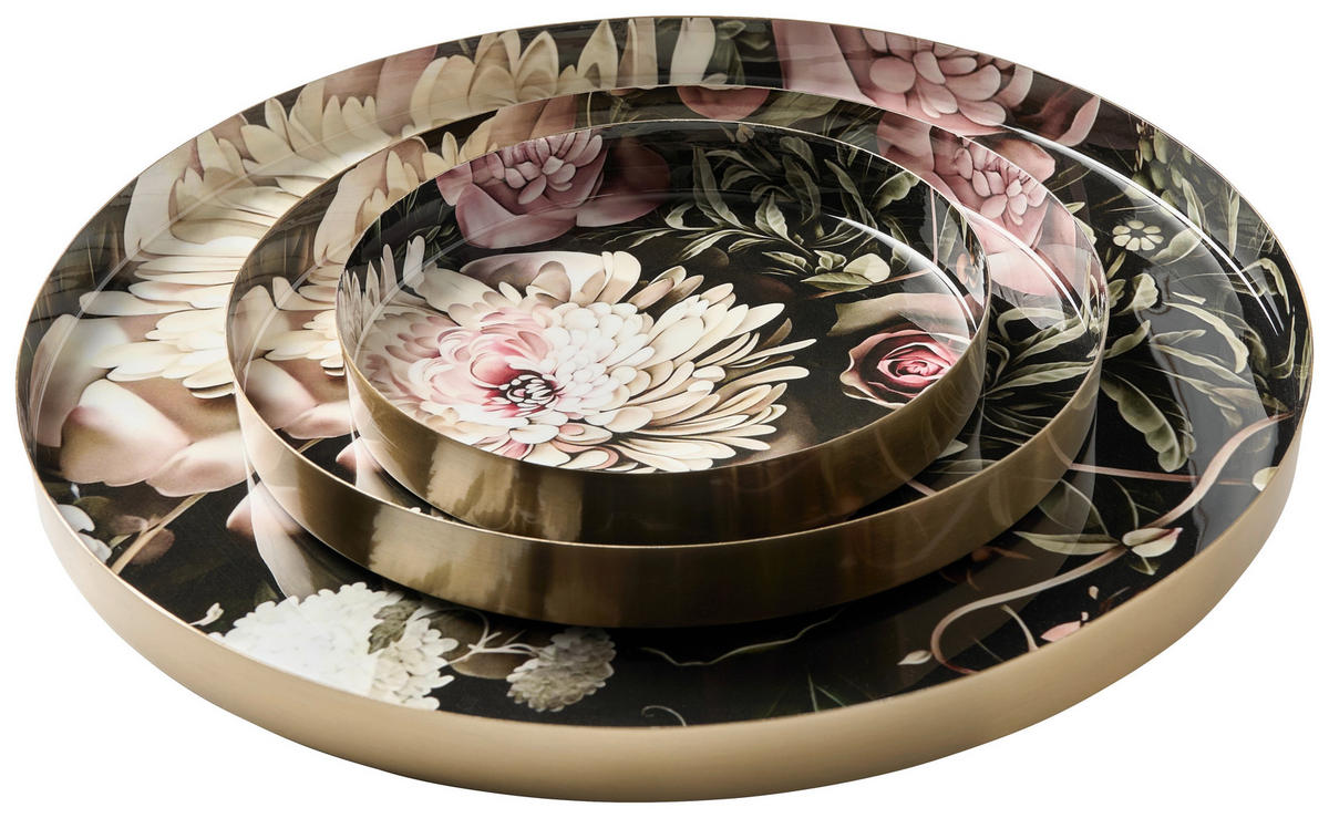 LJUSFAT  - svart, Trend, metall (30/2cm) - Ambia Home