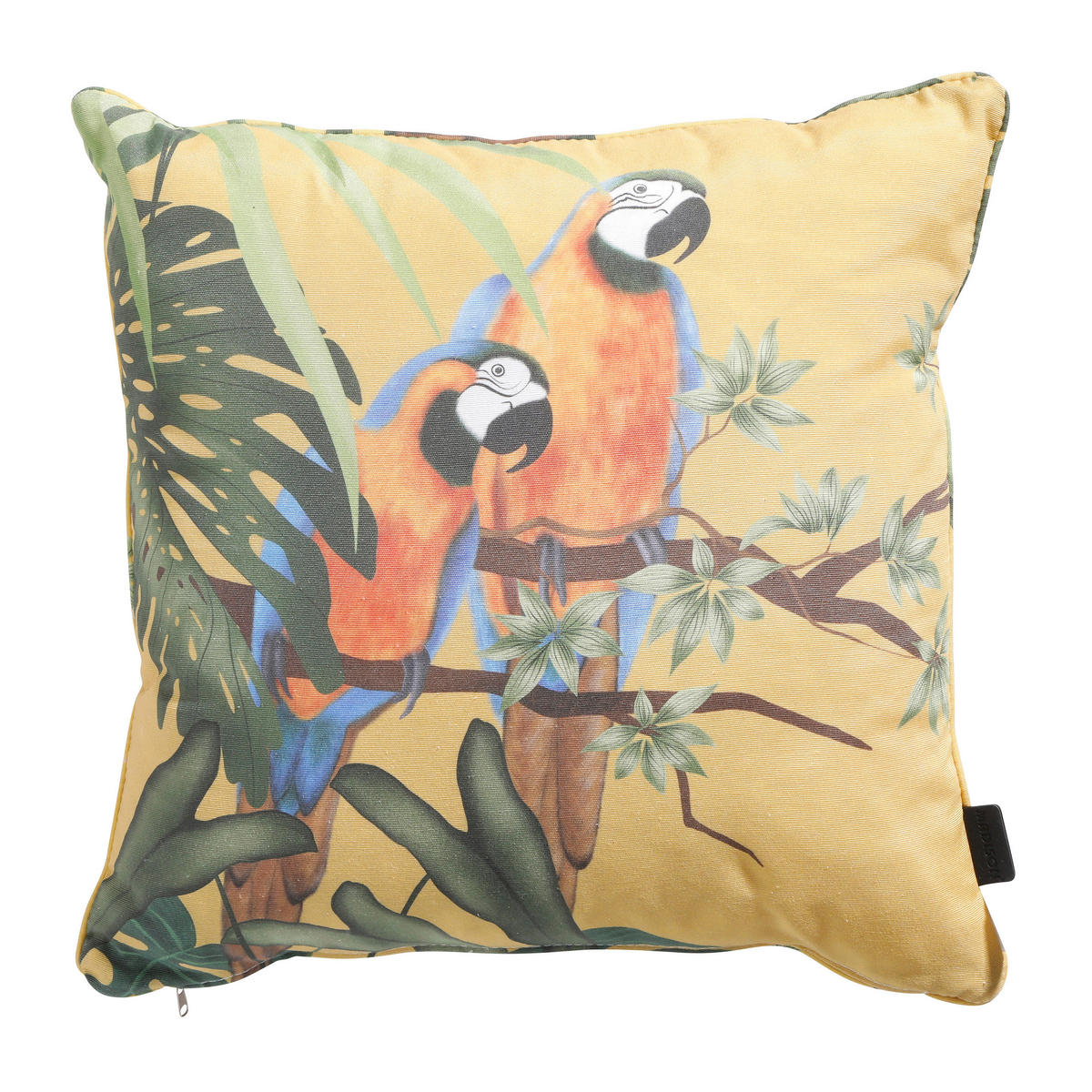 OUTDOOR-KISSEN in Multicolor Vogel  - Multicolor, Basics, Textil (50/50/14cm)