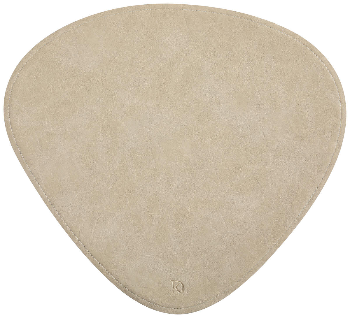 BORDSTABLETT Dieter Knoll plast beige  - beige, Design, plast (46/0,03/44cm) - Dieter Knoll