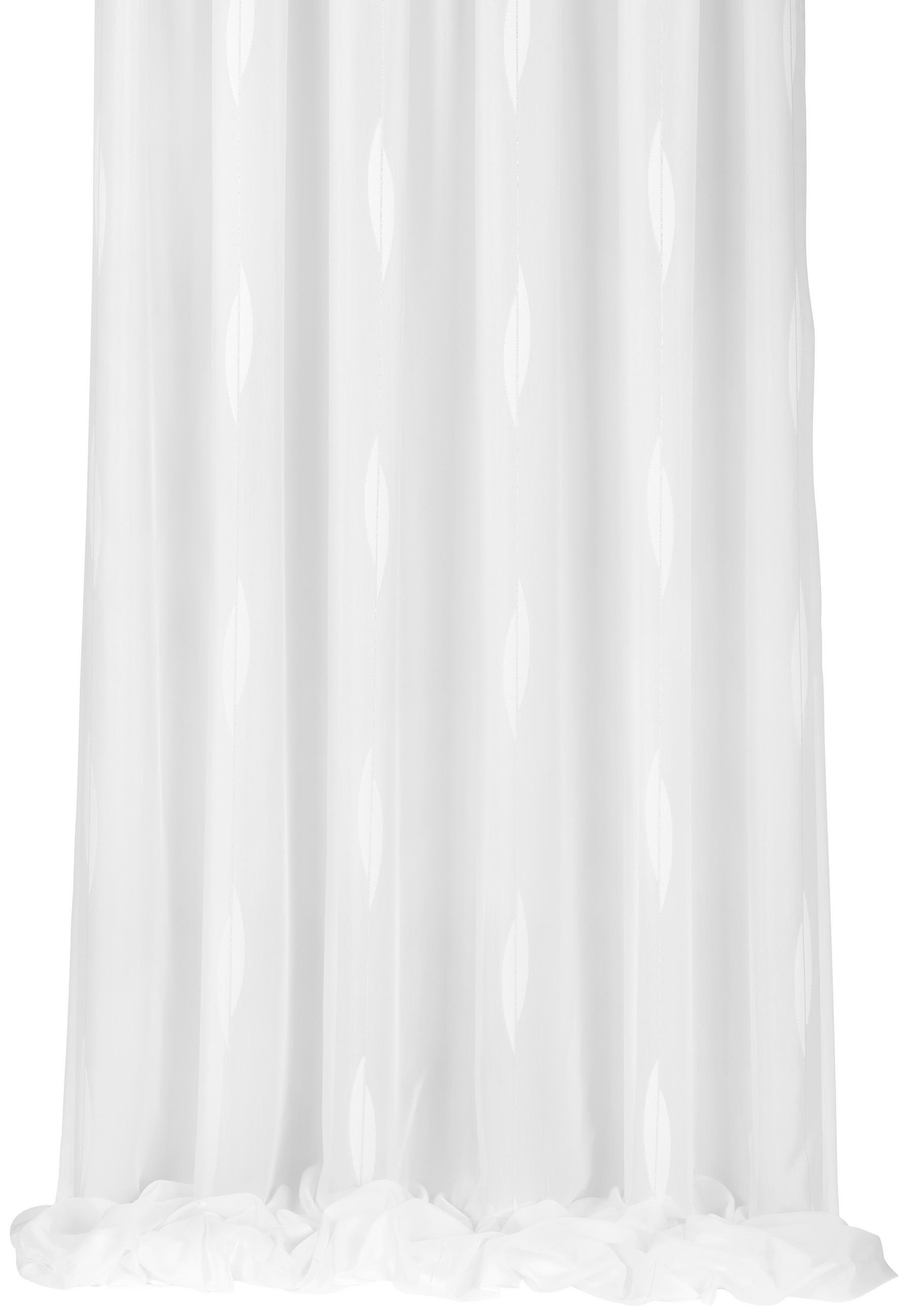 PROSOJNO BLAGO ZA ZAVESE  2024          300 cm   bela  - bela, Basics, tekstil (300cm)