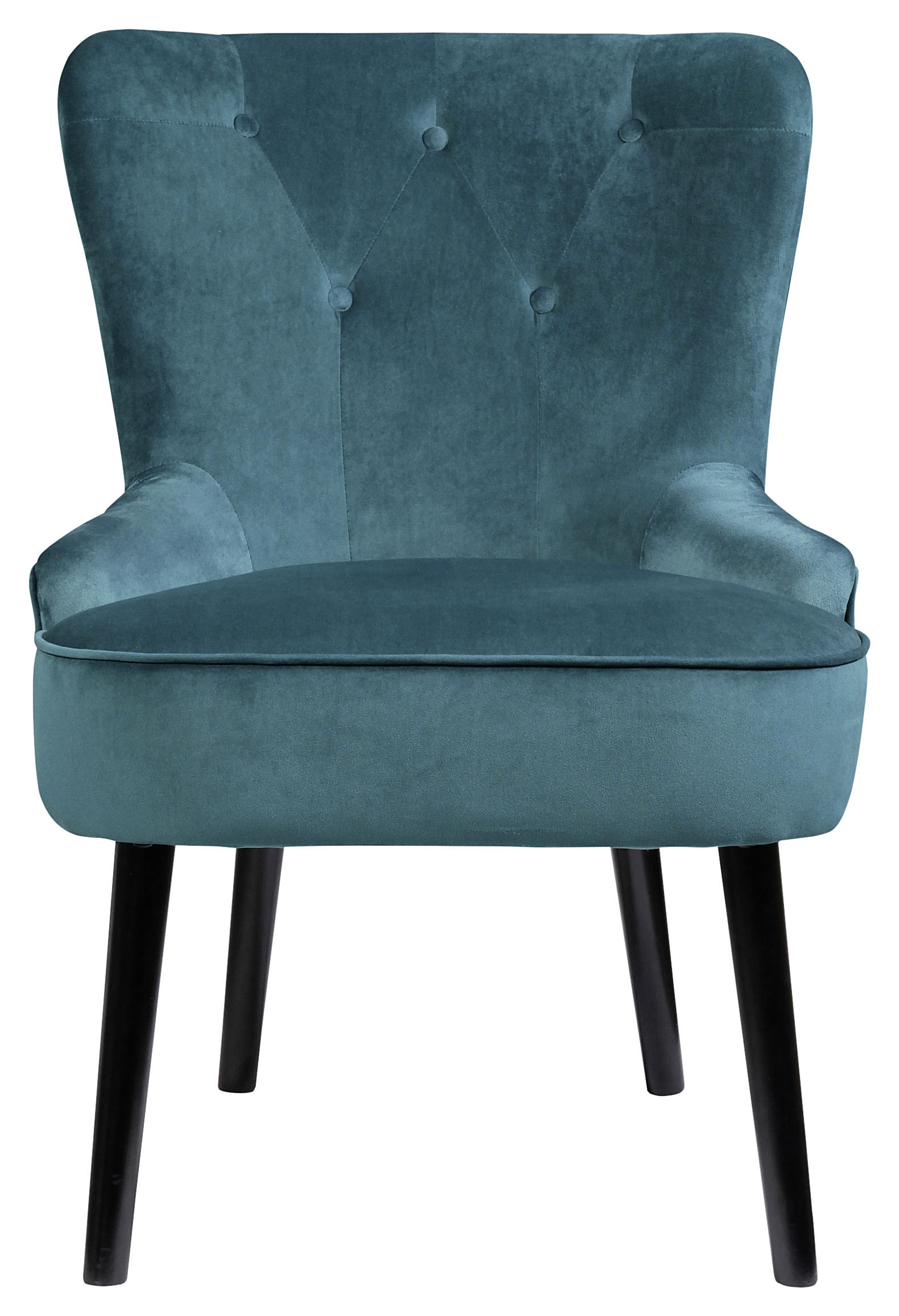 STOLICA  plava, zelena, crna       - zelena/plava, Moderno, drvo/tekstil (61/87/69cm)