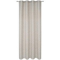 ZAVESA SA KARIKAMA sivobraon  140/245 cm  - sivobraon, Konvencionalno, tekstil (140/245cm) - Esposa