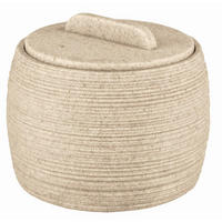 KOSMETICKÁ DÓZA pískové barvy - pískové barvy, Natur, plast (10,5/8,5cm) - Kleine Wolke