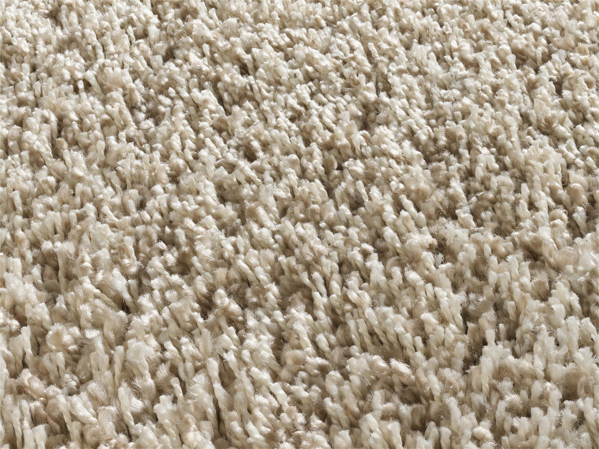 HOCHFLORTEPPICH 150 cm Fashion Shaggy Beige  - Beige, KONVENTIONELL, Textil (150cm) - Novel