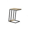 BEISTELLTISCH 30/40/57 cm Eichefarben rechteckig  - Eichefarben/Schwarz, Design, Holzwerkstoff/Metall (30/40/57cm) - Livetastic