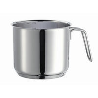MILCHTOPF Varuna 1,9 L  - Silberfarben, Basics, Metall (15/12/21cm) - Mäser