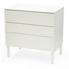 WICKELKOMMODE Sleepi Dresser 73/88/50 cm  - Buchefarben/Weiß, Basics, Holz/Holzwerkstoff (73/88/50cm) - Stokke