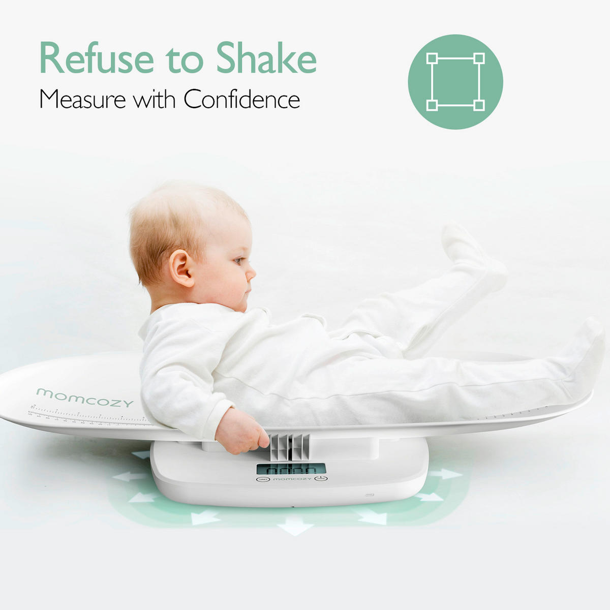 BABYWAAGE  - Weiß, Basics, Kunststoff (18/11,2/5,5cm) - Momcozy