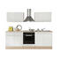 KÜCHENBLOCK - Weiß/Sonoma Eiche, Design, Holzwerkstoff (240/204/60cm) - Xora KÜCHENBLOCK - Weiß/Sonoma Eiche, Design, Holzwerkstoff (240/204/60cm) - Xora