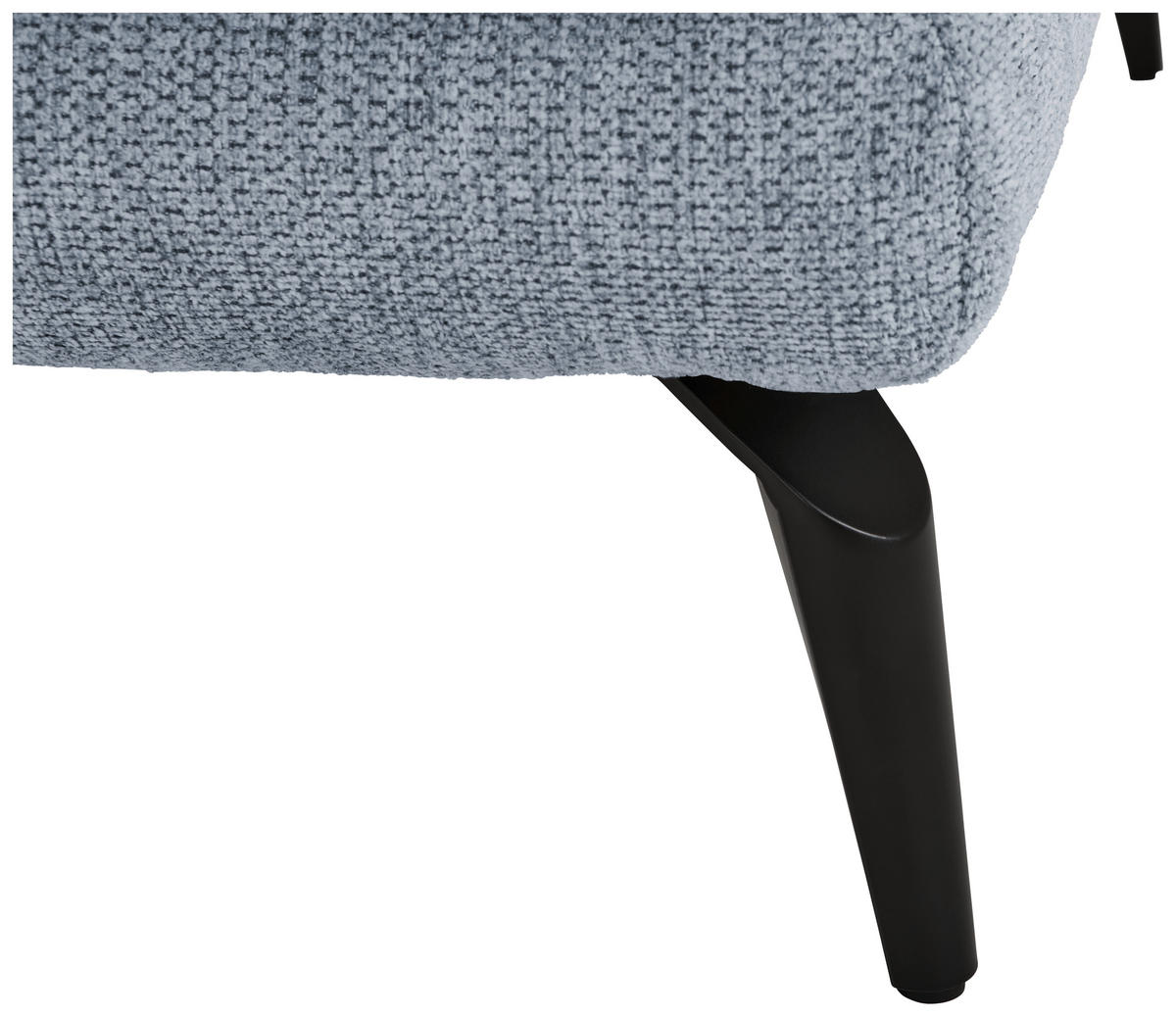 HÖRNSOFFA i flatväv blå  - blå/svart, Design, metall/textil (176/294cm) - MID.YOU