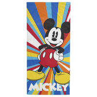 STRANDTUCH Disney Mickey Mouse Mickey Multicolor 150/70 cm  - Multicolor, Basics, Textil (150/70cm)