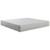 TASCHENFEDERKERNMATRATZE 180/200 cm Höhe ca. 25 cm  - Hellgrau/Weiß, Trend, Textil (180/200cm) - Esposa