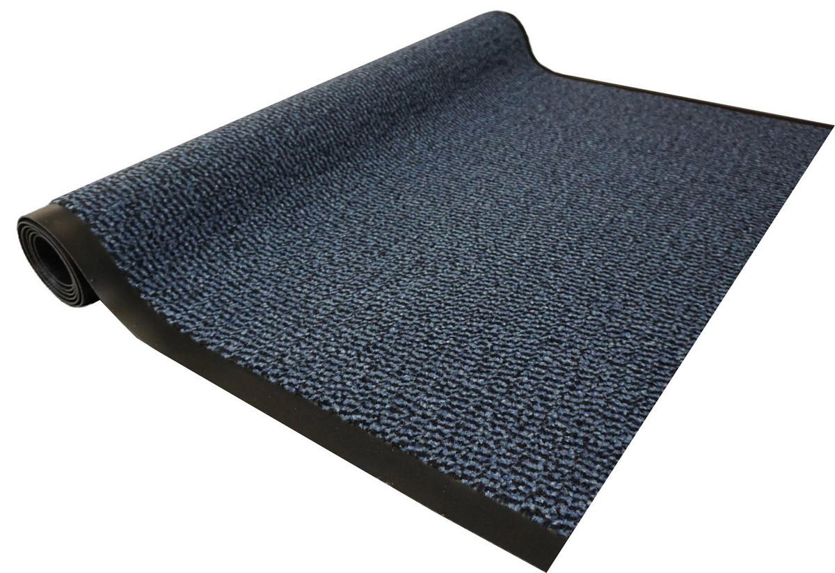 FUßMATTE  60/40 cm  Blau  - Blau, Basics, Kunststoff (60/40cm) - Esposa