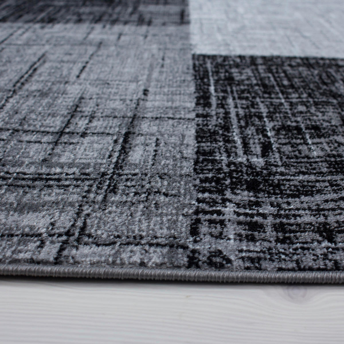 WEBTEPPICH 200/290 cm Plus 8001 Schwarz  - Schwarz, Design, Textil (200/290cm) - Novel