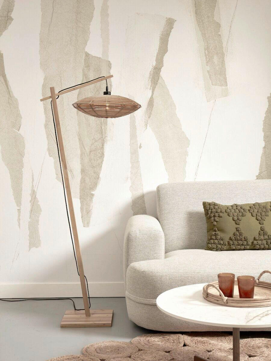 STOJACÍ LAMPA, 40/63/150 cm - přírodní barvy, Trend (40/63/150cm) - Good & Mojo